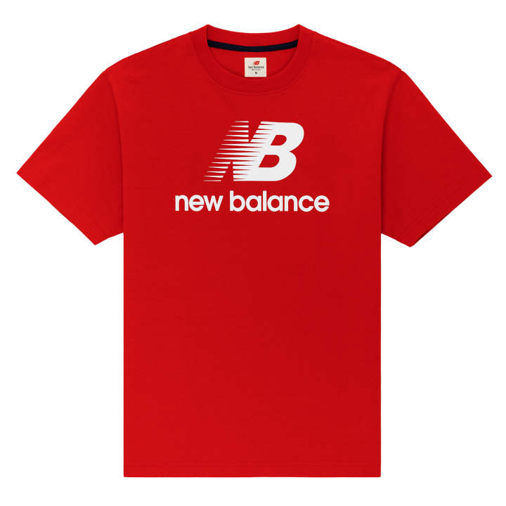 New Balance New Balance Teddy Made T Shirt Unisex Team Red