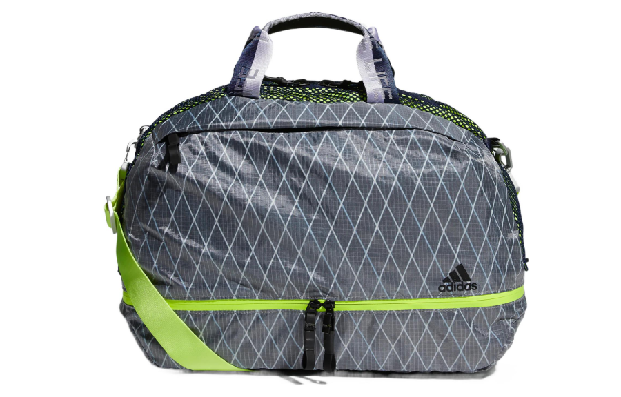 Adidas Adidas Galuchat Leather Handbag Large Unisex Gray
