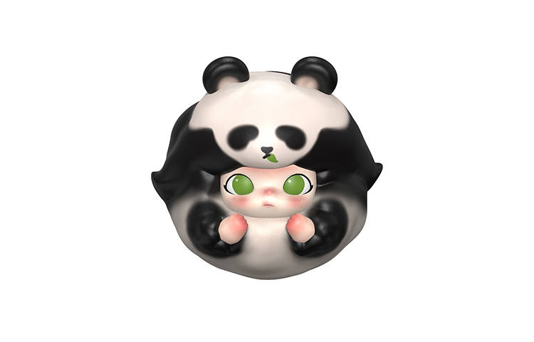 POP MART POP MART DIMOO Panda Rolling Cute Trendy Figures 10cm
