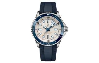 BREITLING Super Ocean Collection Automatic Mechanical Movement 300m Waterproof Men's Watch 42mm Beige Watch Dial