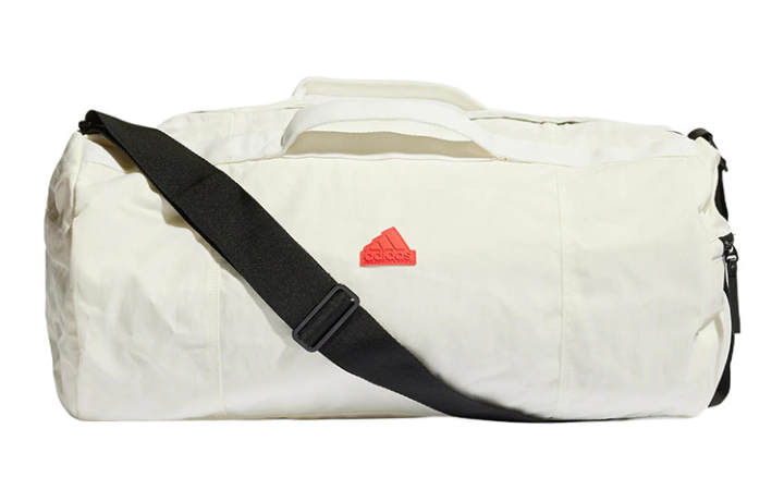 Adidas Adidas Polyamide Sports Bag, One Shoulder Handbag Regular Unisex Jade White/Light Red