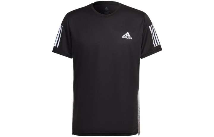 Adidas Adidas T Shirts Men's Black Crew Neck Moderate Straight Fit