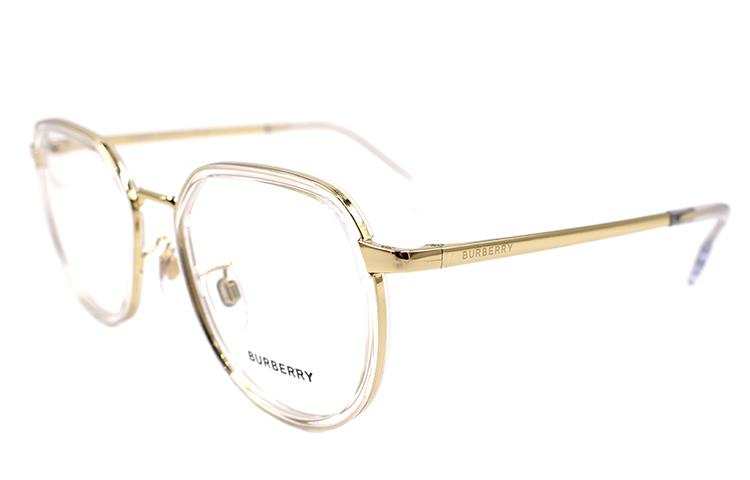 Burberry Prescription Glasses Unisex Transparent Gold