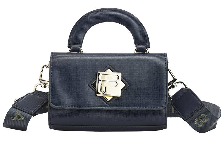 FILA Pu Crossbody Bag, Handbag Small Women's Legend Blue