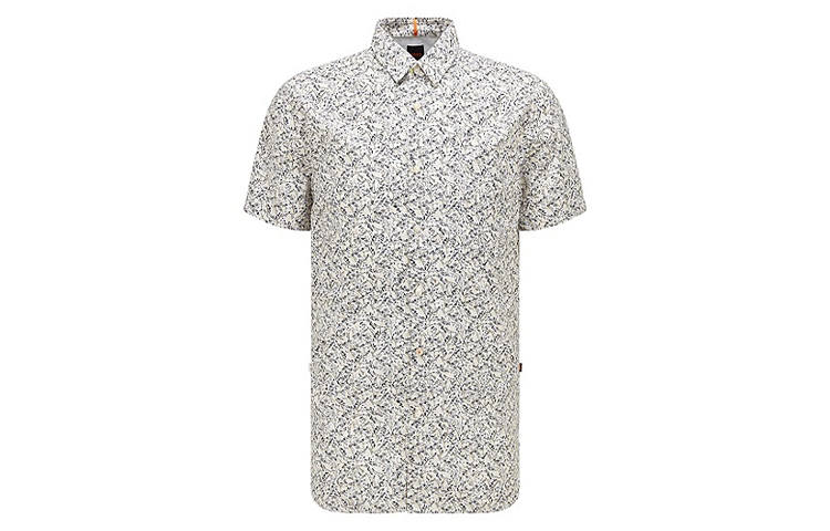 HUGO BOSS HUGO BOSS T Shirts Men's Multicolor Lapel Moderate