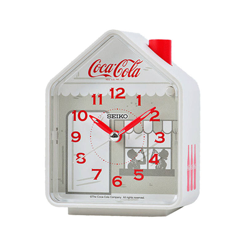SEIKO SEIKO Quartz Mechanical Polyester Plastic Shell Alarm Clock Unisex Red