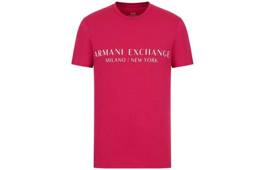 ARMANI EXCHANGE ARMANI EXCHANGEAE FW22 T Shirt Men's Fuchsia
