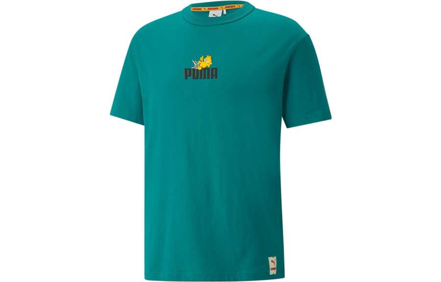 PUMA x Garfield T Shirt Men's Lake Green
