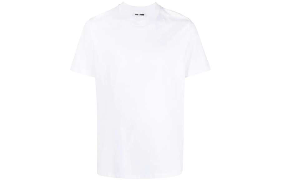 JIL SANDER Short Sleeved Crewneck T Shirt
