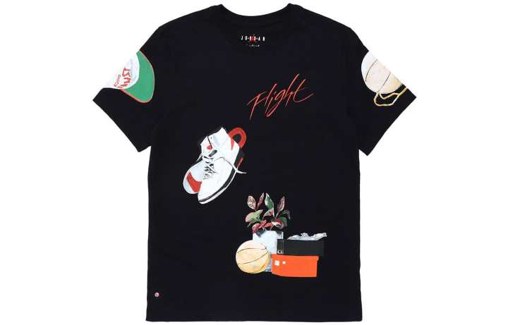 Jordan Jordan Set-in Sleeve T-Shirt Men's Black
