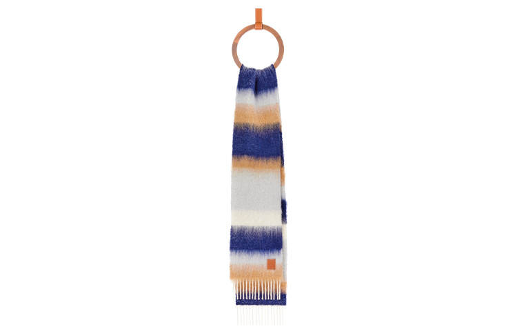 LOEWE LOEWE Stripe Mohair Scarf