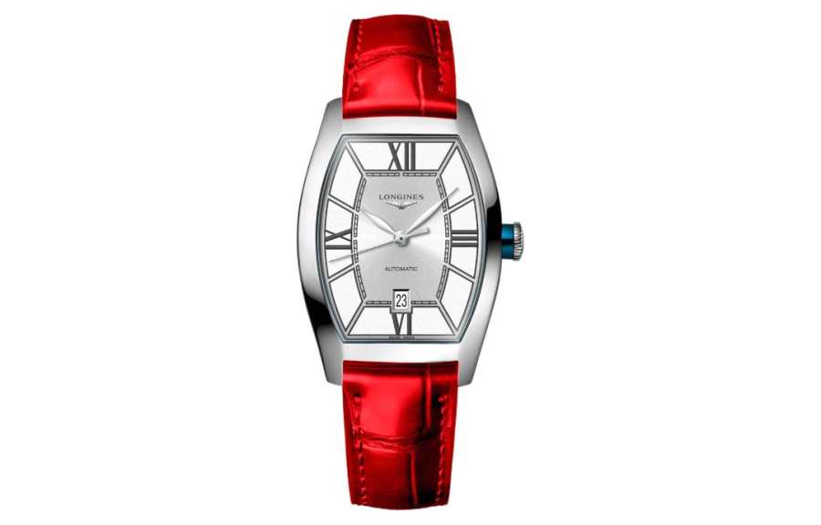 LONGINES Collection Automatic Mechanical Movement 30m Waterproof Women's Watch 26*30.6mm Silver Dial