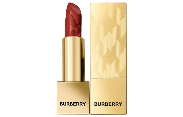 Burberry The Kiss Velvet Matte Little Gold Brick Lipstick Lipsticks Satin Easy to Blend Hydrating 3.3g Birthday Gift