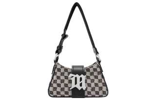 Misbhv Logo-plaque Woven Shoulder Bag