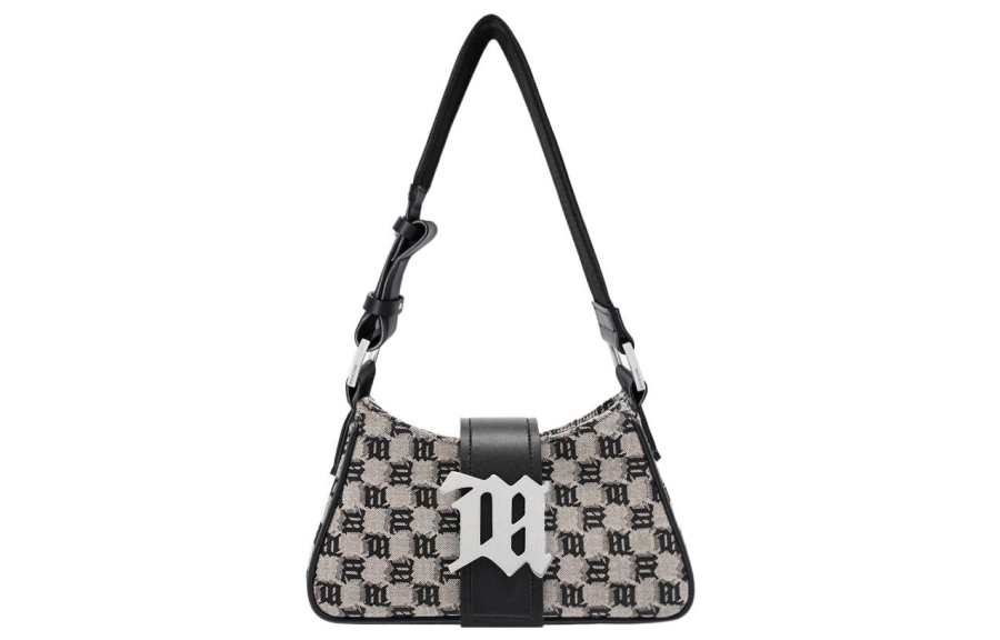 Misbhv Misbhv Logo-plaque Woven Shoulder Bag