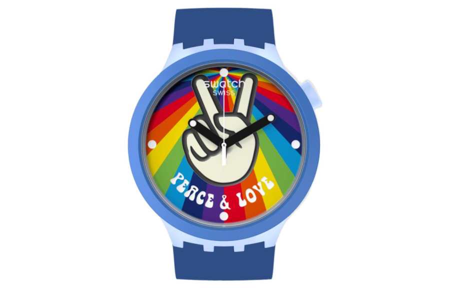 SWATCH Unisex Big Bold Series 47mm Watch SB03N105
