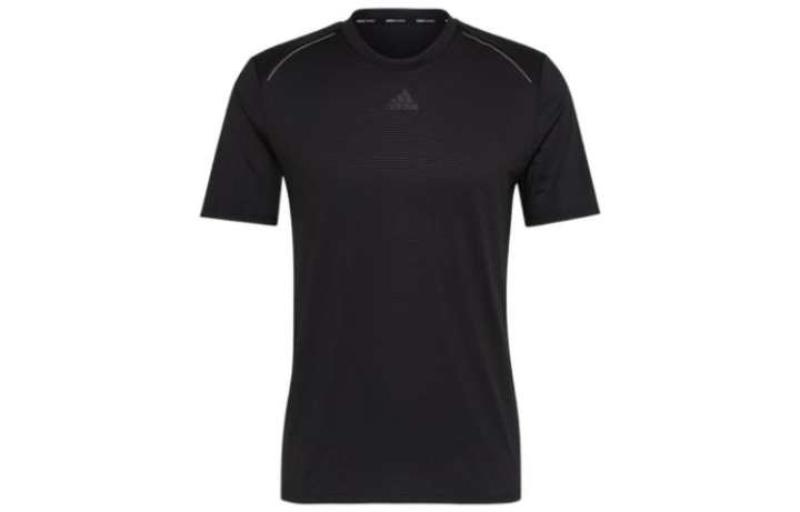 Adidas Adidas Set-in Sleeve T-Shirt Men's Black