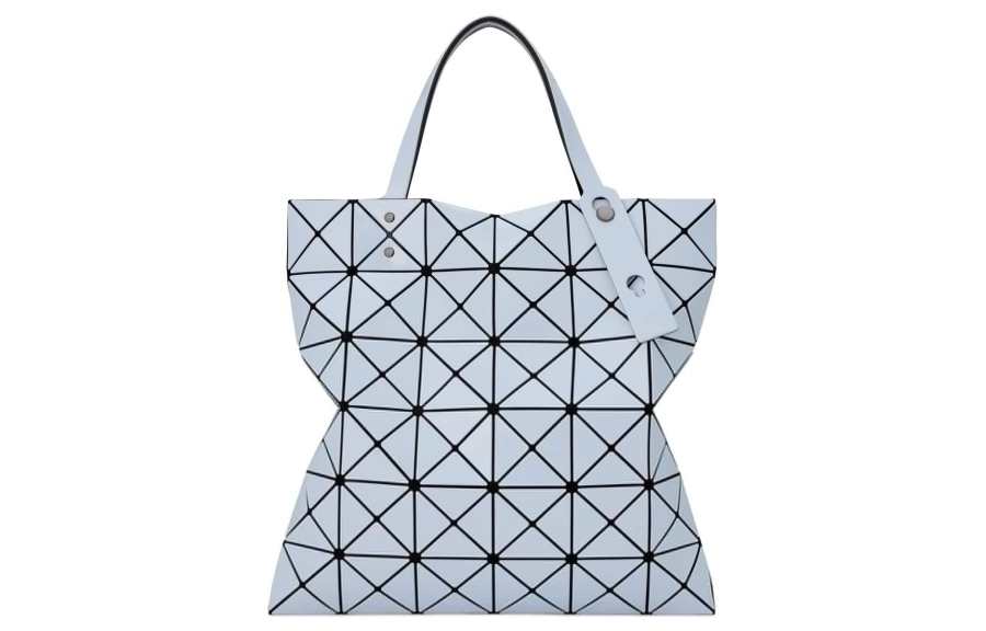 ISSEY MIYAKE Vinyl Chloride Resin Polyester Tote Bag, Shopping Bag, Handbag, Shoulder Bag Regular Women's Sky Blue