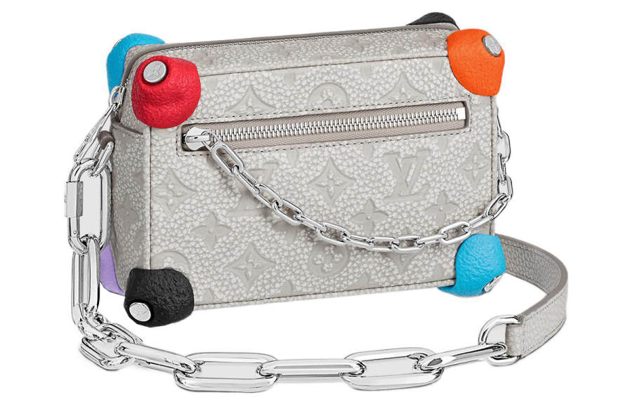 LOUIS VUITTON LOUIS VUITTON Mini Soft Trunk Chalk