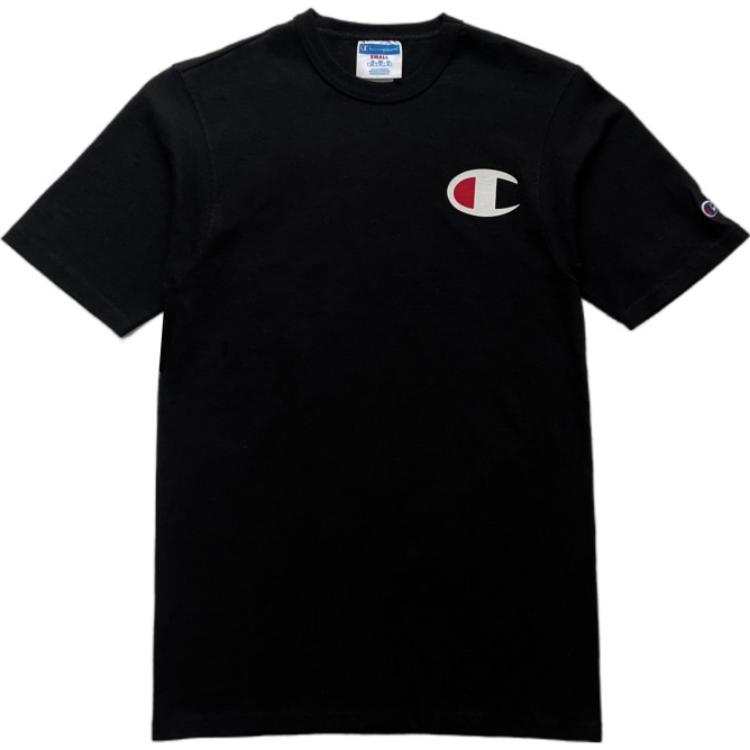 Champion Champion T Shirt US Version Unisex Black