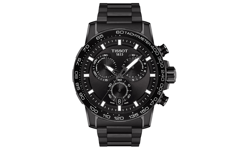 TISSOT T SPORT Collection Black Knight Quartz Movement Men's Watches Watch 45.5mm Black Dial