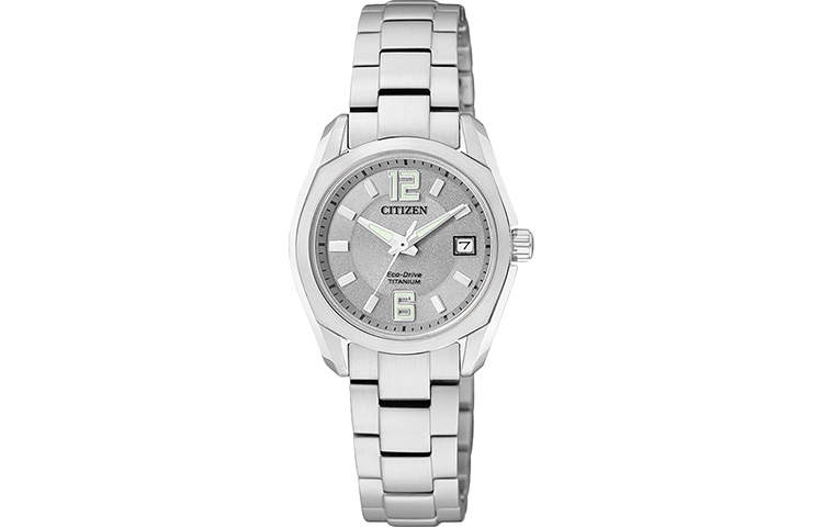 CITIZEN Ecology Drive Collection Light Powered Quartz Movement Stainless Steel Strap Watch