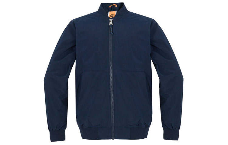 Timberland Jackets Men's Blue Baseball Collar Moderate Other