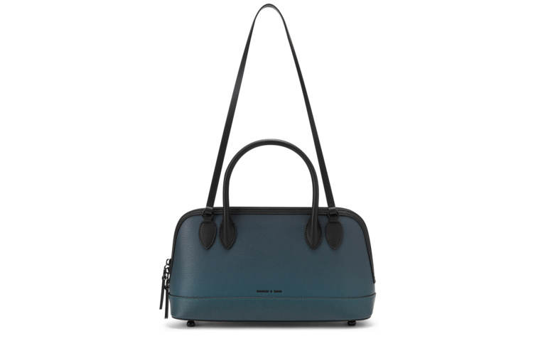 CHARLES&KEITH Pu Handbag Regular Women's Green Holographic Peach Pink/Purple/Yellow