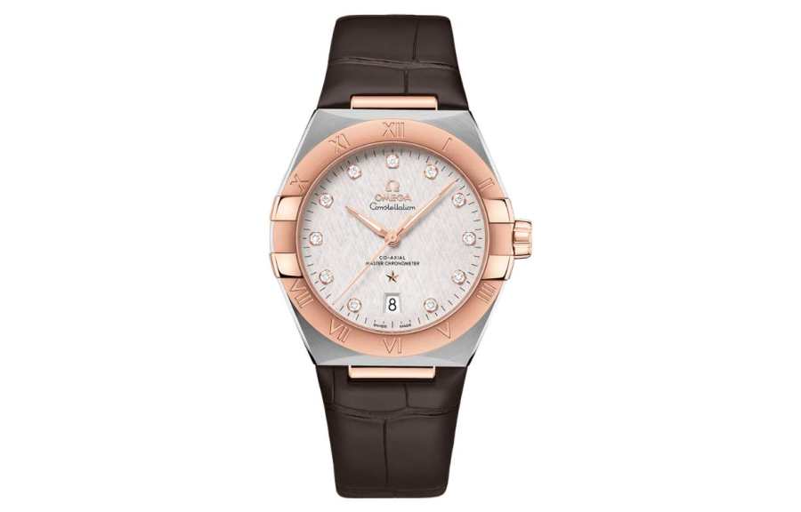 OMEGA Constellation Collection Zodiac Watch Automatic Mechanical Movement 50m Waterproof Men's Watch 39mm
