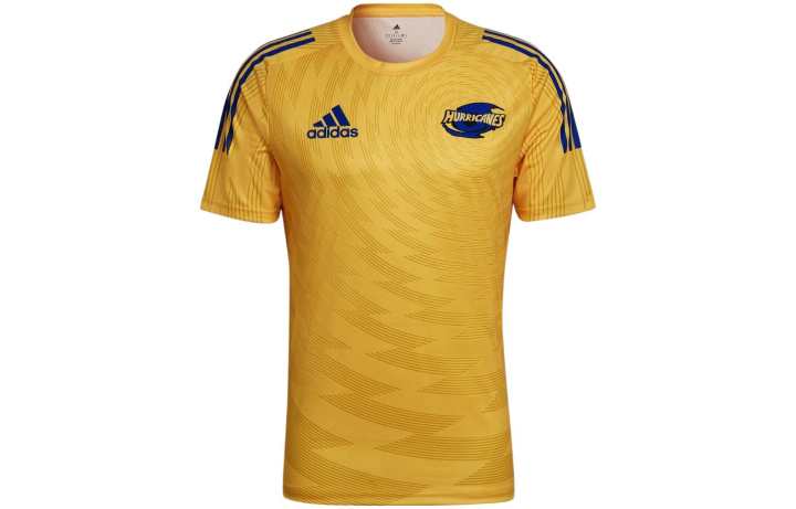 Adidas Adidas T Shirts Men's Yellow Crew Neck Moderate Straight Fit