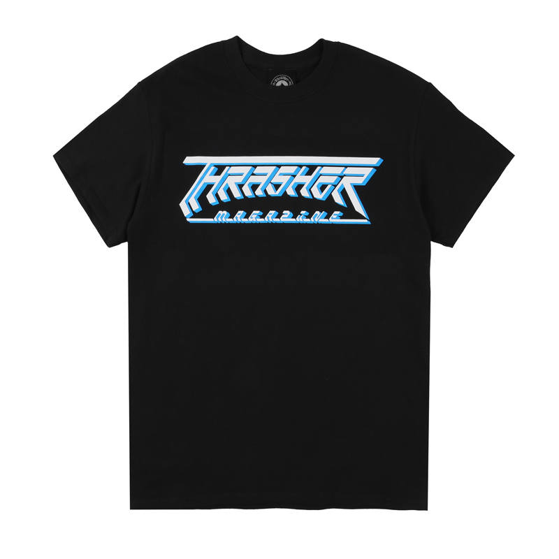 Thrasher Thrasher FW22 T Shirt US Version Unisex Black