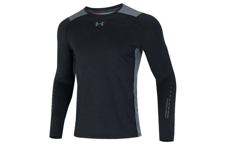Under Armour Long Sleeved T Shirt Men's Black