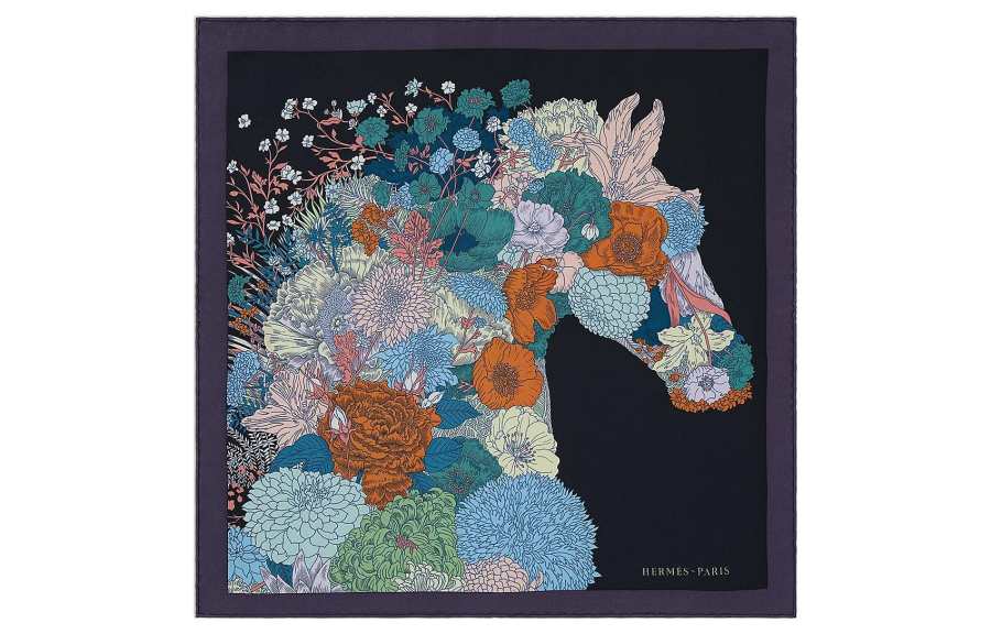 HERMES HERMES Silk Silk Scarves Women's