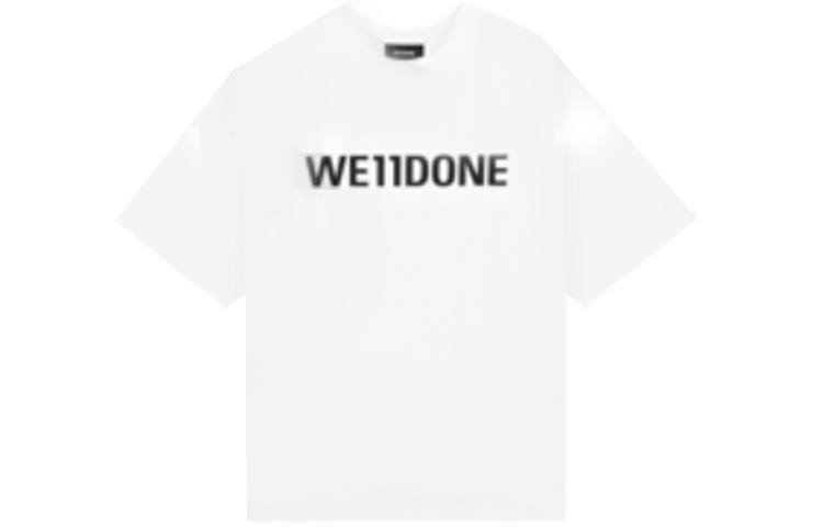 WE11DONE WE11DONE logo-print cotton T-shirt