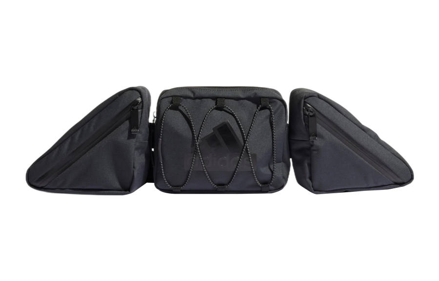 Adidas Adidas Polyester Gym Bag Sports Waist Bag Regular Unisex Black