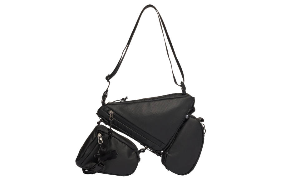 Adidas Adidas Polyamide 3 in 1 Cycling Bag, Shoulder Bag, Crossbody Bag Regular Unisex Black