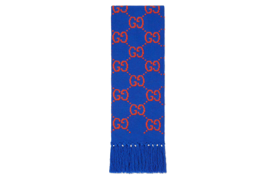 GUCCI GUCCI Gg Jacquard Pattern Scarf