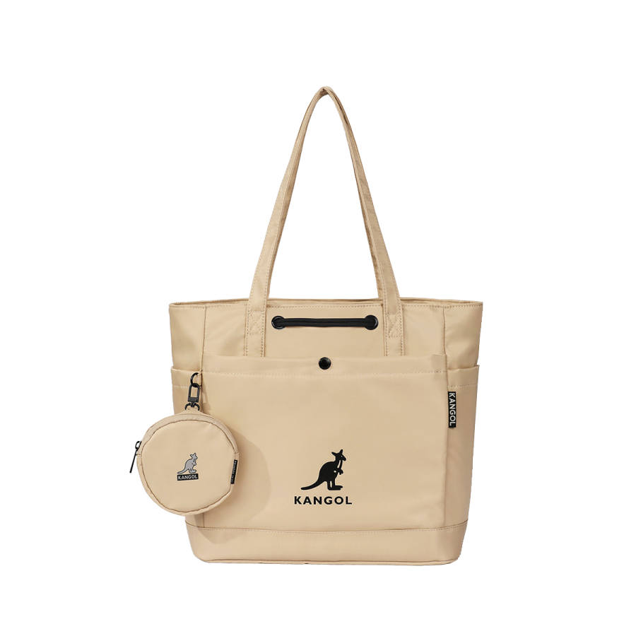 KANGOL Fabric Tote Bag, Shoulder Bag Unisex Multicolor