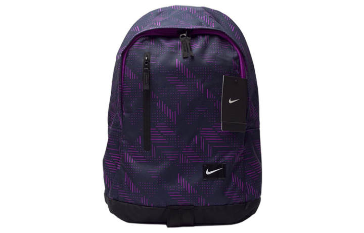 Nike Nike Polyester Backpack Regular Men's Purple