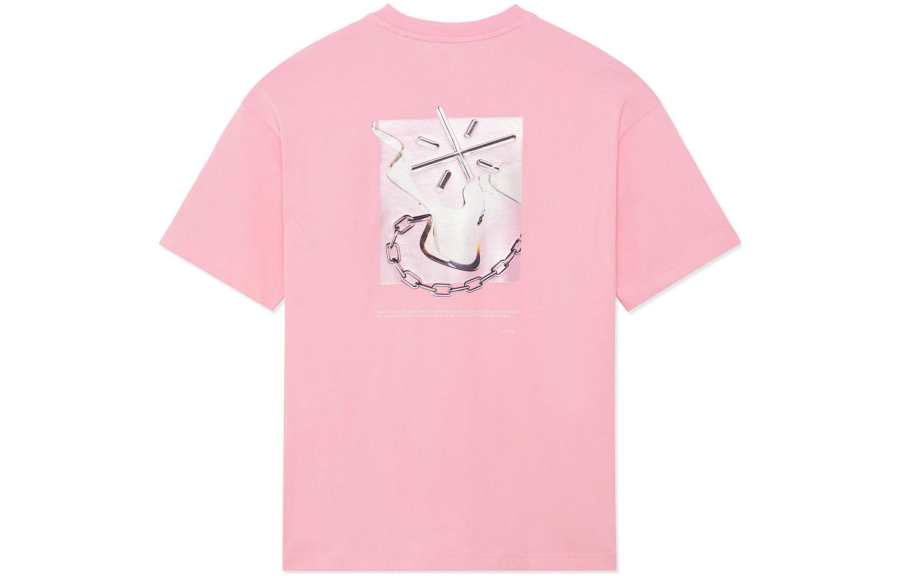 Li-Ning Li Ning x Glare, Wade Collection SS22 T Shirt Unisex Pink
