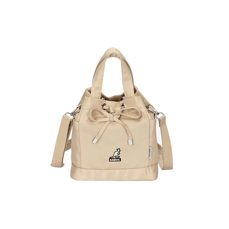 KANGOL Fabric Bucket Bag, Cylinder Bag, Crossbody Bag, Handbag Medium Unisex Multicolor