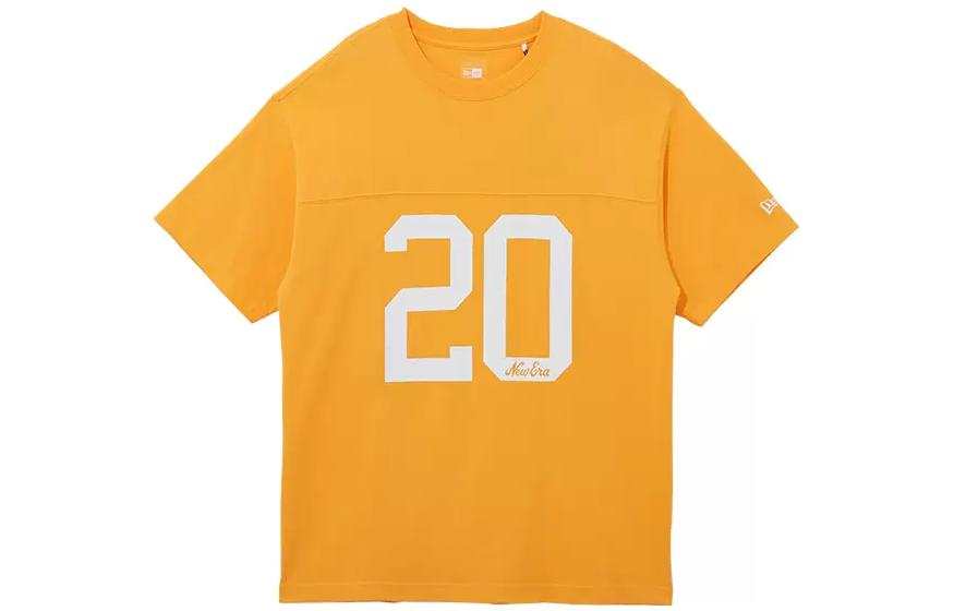 New Era SS22 T Shirt Unisex Yellow