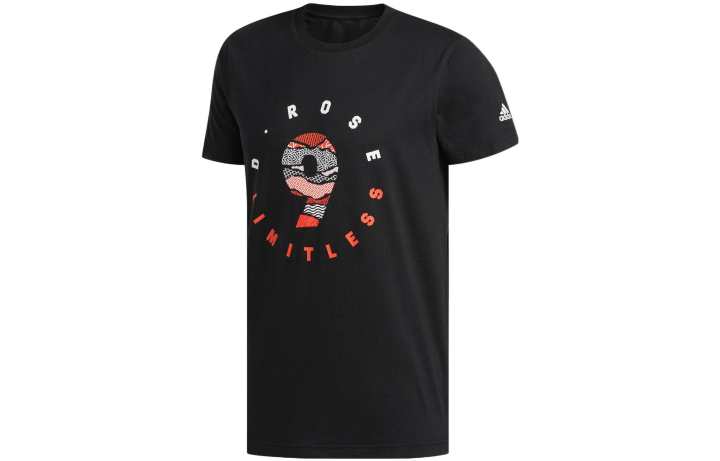 Adidas Adidas T Shirts Men's Black Crew Neck Moderate Straight Fit