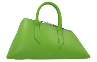 The Attico Calfskin Shoulder Bag, Crossbody Bag, Handbag Women's Green
