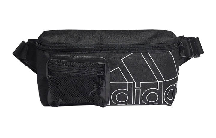 Adidas Adidas Polyester Shoulder Bag, Crossbody Bag, Sling Bag, Fanny Pack Regular Unisex Black
