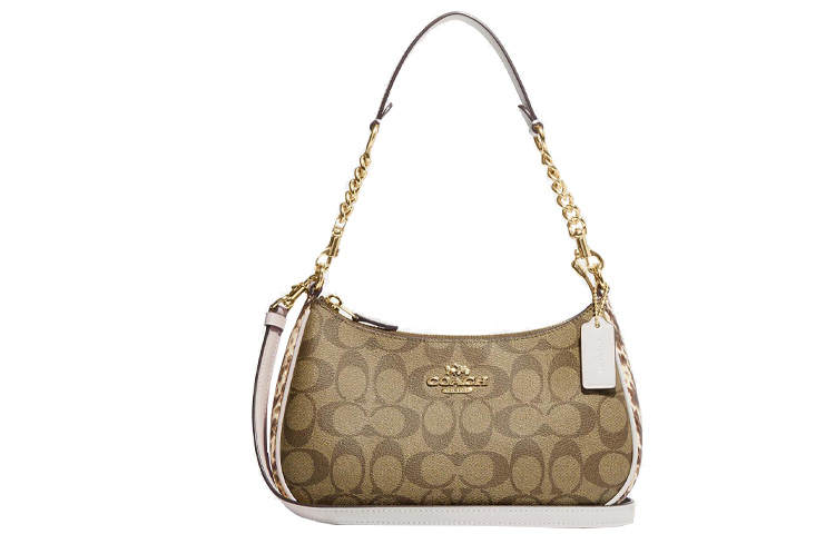 COACH COACH Teri 24 Shoulder Bag In Signature Canvas