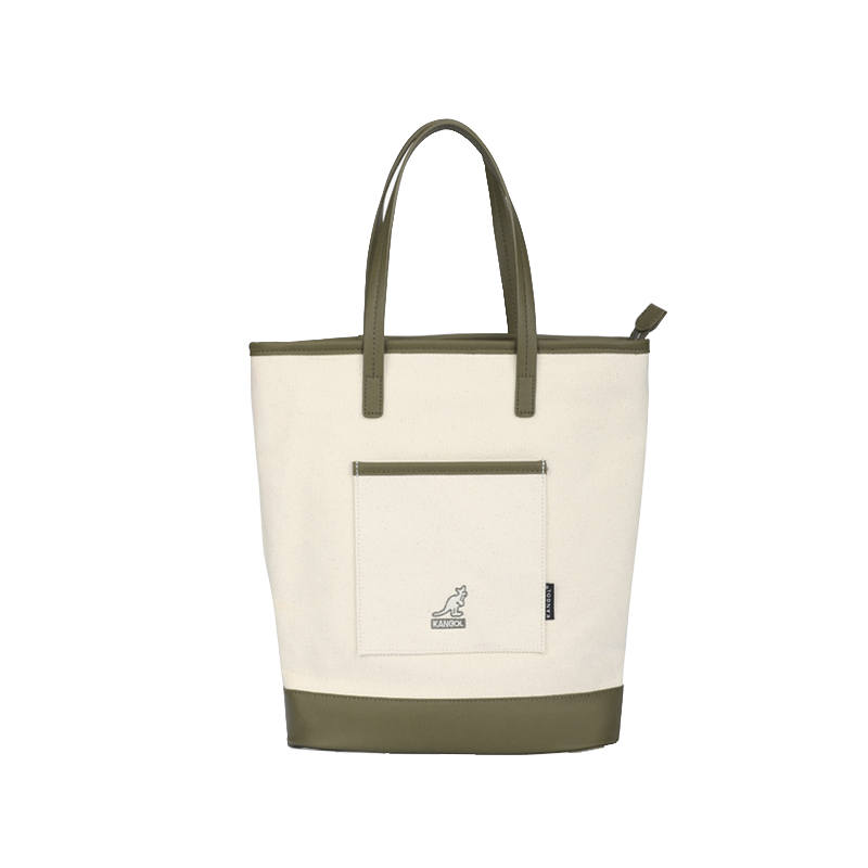 KANGOL Canvas Tote Bag, Shopping Bag, Handbag, Shoulder Bag, Crossbody Bag Large Women's Multicolor