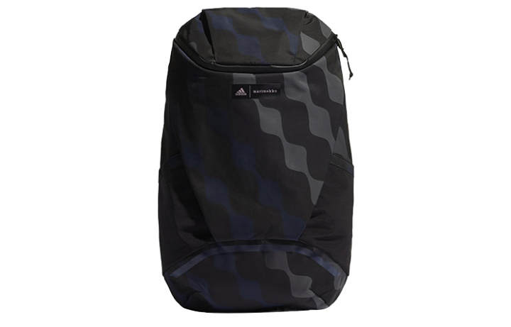 Adidas Adidas MARIMEKKO Collaboration Printed Pattern Polyester Backpack Unisex Camouflage