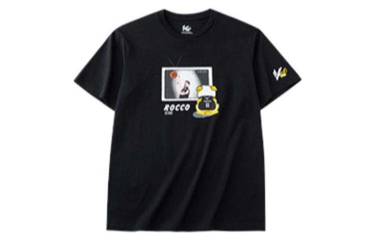 Anta Basketball Collection T Shirt Men's Black