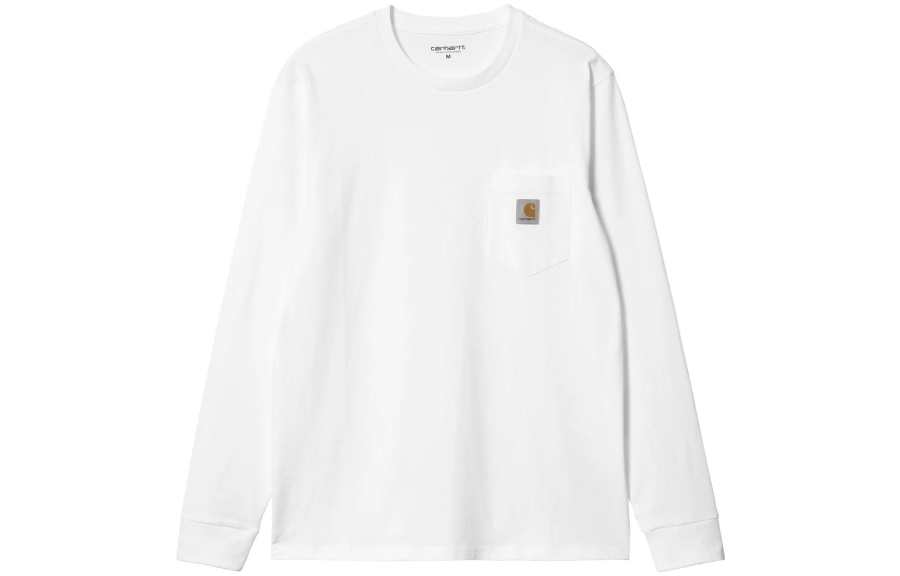 Carhartt WIP Logo Patch Long Sleeved T Shirt